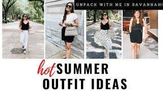HOT SUMMER Outfits | What I Wore in Savannah