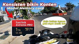 Rahasia SUKSES Motovlogger Pemula dengan Modal Memory Card: Tips Motovlogging