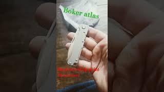 Boker Atlas a winner? @bokerplus #atlas #d2  #ytshorts #shorts @sade  #amazon #classic