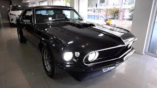 1969 Mustang GT Right Hand Drive | Black done 2500kms | 5L V8