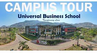 UBS Campus Tour - Universal Business School Karjat Mumbai | India's 1st Green Business School