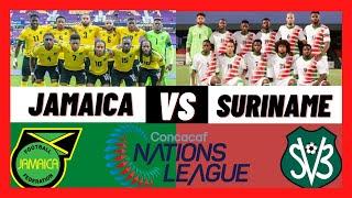 Jamaica vs Suriname Watch Along | Concacaf Nations League | Jamaica Reggae Boyz