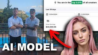 $30k+ with Ai OnlyFans Models | is this Legal? (how to create ai onlyfans models & avoid jail)