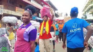 A AMAZING ADVENTURE , African Market Accra Ghana