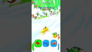 #733 Shape-shifting Funny Race Gameplay new hyper casual games #shorts #gameplay #shapeshifting