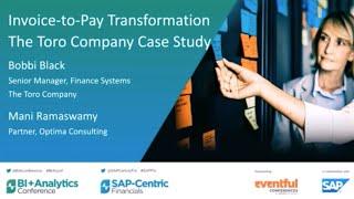 Webcast: Global Invoice-to-Pay Digitization: The Toro Company Case Study