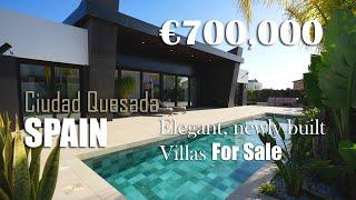 Elegant Villas for sale in Ciudad Quesada, Costa Blanca, Spain. Villa Meastras Residential