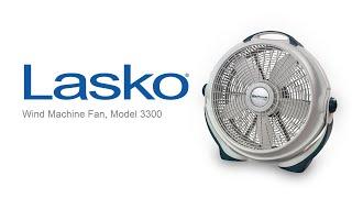 Lasko 20″ Wind Machine Air Circulator Fan, Model 3300