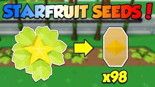 How to get Starfruit Seeds Fast in Roblox Sky Block! *SKYBLOX*