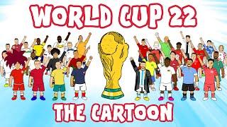 WORLD CUP 22 - The Whole Cartoon! Messi & Argentina win!