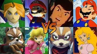 All Super Smash Bros. Intros: Official vs  Animated