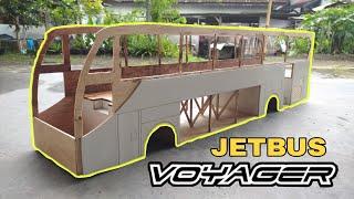 Merakit Miniatur Jetbus 3 VOYAGER  |  Part 1