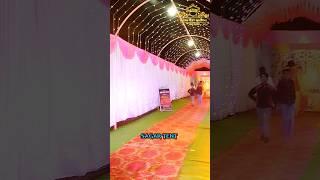 Entry Gallery wedding decoration by @sagartent #wedding #decoration #shorts #reels #ytshorts #2025