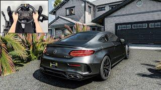 Mercedes AMG C63 V8 | The Crew Motorfest | Steering Wheel Gameplay