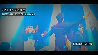 falak shabir live concert at multan // multan isp main campus multan // concert at multan //