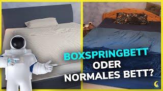 Boxspringbett oder normales Bett? Hilfe beim Bettenkauf 2022! [Teil1]