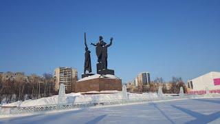 Зима в городе Перми (Rusia)