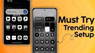 Must Try this Trending Monochrome Setup for Xiaomi HyperOS/MIUI 14 Devices 