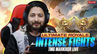 ULTIMATE ROYALE MA TABAHI HOGI | RUSH GAMEPLAY | TMG MARKHOR | PUBG Live Stream