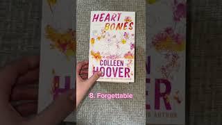 "Top 10 Must Read Colleen Hoover Novels That Will Leave You Breathless!" #shorts #ColleenHoover