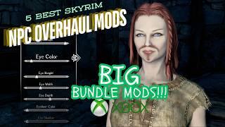 Top 5 Skyrim NPC Overhaul Appearance Mods │ Building a Unique Character