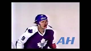 NHL Feb. 19, 1979 Terry Harper,DET v Dan Maloney,TOR x2 Feeds x3 Clips Toronto Maple Leafs Detroit R