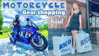 Life in Japan | Motorcycle Gear Shopping  + haul