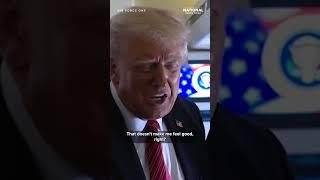 Trump not worried about fighter jet escorts into Middle East territory