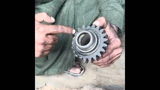 Fix a Broken Gear Properly in Workshop full Process of Rebuilding