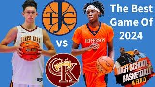 Thomas Jefferson vs Christ The King “Instant Classic” (Coach Pollard Mic’d)