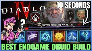 Diablo 4 - Season 1 Has Broken This Druid Build - BARBER TORNADO IS OP - Skills Gear Heart Guide!