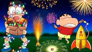 Shinchan And Nobita Celebrate Diwali In Gta 5 