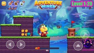 Miner Adventure Super Run Level 1-20  #games #gaming #gameplay