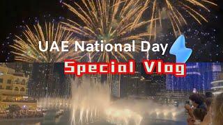 53rd UAE National Day Celebrations 2024 VLOG | Fireworks | Traditional Arabic Dance #uae #dubai #fyp