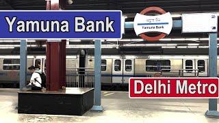 Delhi Metro Yamuna Bank Metro Station  ||  Delhi Metro interchange Station