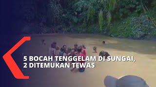 Lima Bocah di Cianjur Tenggelam Saat Berenang di Sungai, 2 Ditemukan Tewas