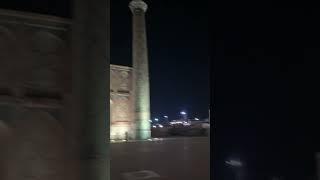 Hello Uzbekistan! Registan square looks like fairy tale. #registan #samarqand #uzbekistan