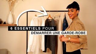 6 Indispensables pour une Garde-Robe Minimaliste ultra efficace 