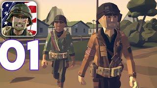 World War Polygon - Chapter 1 D-Day Gameplay Walkthrough Part 1 - Omaha Beach (iOS, Android)