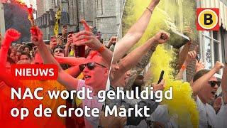 KIJK TERUG: huldiging NAC op de Grote Markt | Omroep Brabant