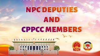 Chinese Terminology: NPC deputies & CPPCC members