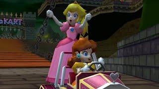 Mario Kart: Double Dash!! - Bowser's Castle (Peach and Daisy)