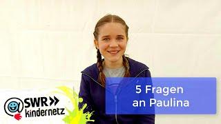 5 Fragen an Paulina | Tiere bis unters Dach | SWR Kindernetz