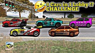 Every Car in 1 Lobby Challenge!  | Rally fury Extreme racing Event