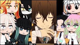 Hashira react to Giyuu as Osamu Dazai | Compilation | Demon Slayer | Gacha Club | Read Des