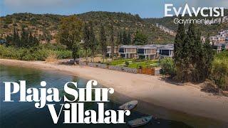 Güllük'te Plaja ve Marina'ya Sıfır Villa Projesi | Bodrum Satılık Villa