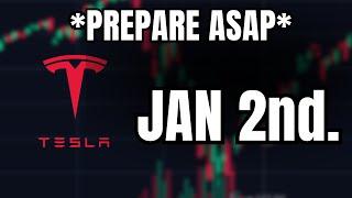 This is *CRITICAL* for Tesla Stock.. Watch Before Thursday Jan 2nd.