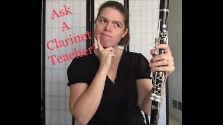 Ask a Clarinet Teacher!