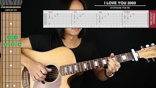 I Love You 3000 Guitar Cover Stephanie Poetri |Tabs + Chords|