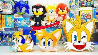 Sonic The Hedgehog Toys Mystery Box Unboxing ASMR | Special TAILS GROW UP Boxs, SHADOW, SONIC MASK